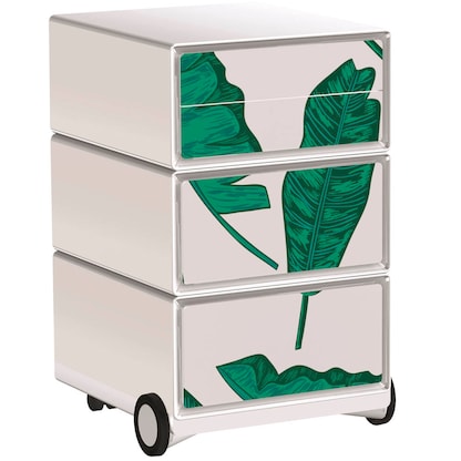 Artikelbild für PAPERFLOW easyBox Tropical Rollcontainer weiß, bunt 60651 4 Auszüge 39,0 x 43,6 x 64,2 cm, Artikelnummer 215238