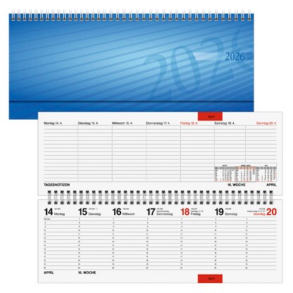 Artikelbild für rido idé Tischquerkalender 2026, 1 St., Artikelnummer 594792