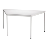 Artikelbild 1 für HAMMERBACHER Konferenztisch lichtgrau Trapezform, Vierkantrohr grau, 160,0 x 69,3 x 72,0 cm, Artikelnummer 528927