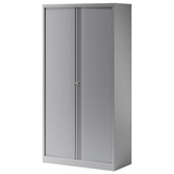 Artikelbild 1 für BISLEY Essentials Rollladenschrank silber 4 Fachböden 100,0 x 47,0 x 197,0 cm, Artikelnummer 452603