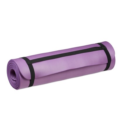 Artikelbild 3 für relaxdays Yogamatte violett 60,0 x 180,0 x 1,0 cm, Artikelnummer 442394