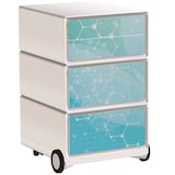 Artikelbild 1 für PAPERFLOW easyBox Business Rollcontainer weiß, bunt 62199 4 Auszüge 39,0 x 43,6 x 64,2 cm, Artikelnummer 214548