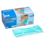 Artikelbild 1 für HYGOSTAR medizinischer Mundschutz DIN EN 14683 Typ II R, 50 St., Artikelnummer 500359