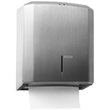 Artikelbild 1 für KATRIN Papierhandtuchspender 988366 silber Edelstahl, 1 St., Artikelnummer 118836