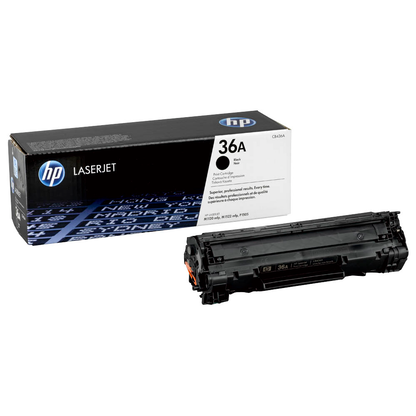 Artikelbild für HP 36A (CB436A) schwarz Tonerkartusche, Artikelnummer 106302
