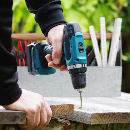 Artikelbild 4 für relaxdays Blumenkasten Metall silber rechteckig 36,0 x 20,0 cm, 1 St., Artikelnummer 450264