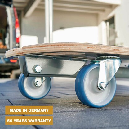 Artikelbild 8 für WAGNER® design yourself Transportwagen STAR CARRIER EXTENDABLE MM 1187 braun 40,0 x 80,0 x 14,6 cm bis 300,0 kg, Artikelnummer 418606