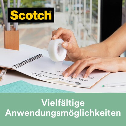 Artikelbild 7 für Scotch Magic 810 Klebefilm transparent 19,0 mm x 30,0 m 1 Rolle, Artikelnummer 477776