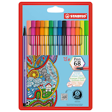 Artikelbild 1 für STABILO Pen 68 Filzstifte farbsortiert, 15 St., Artikelnummer 502854
