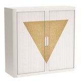 Artikelbild 1 für PAPERFLOW easyOffice Classic Chic Rollladenschrank 61360 2 Fachböden 110,0 x 41,5 x 104,0 cm, Artikelnummer 209746