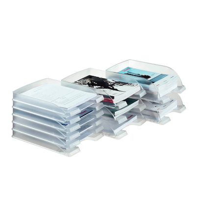 Artikelbild 3 für LEITZ Briefablage Plus frost DIN A4, 1 St., Artikelnummer 794438