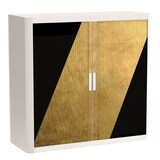 Artikelbild 1 für PAPERFLOW easyOffice Classic Chic Rollladenschrank 61376 2 Fachböden 110,0 x 41,5 x 104,0 cm, Artikelnummer 209348