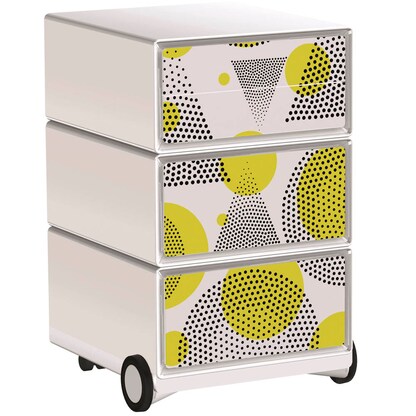 Artikelbild für PAPERFLOW easyBox Business Rollcontainer weiß, bunt 62247 4 Auszüge 39,0 x 43,6 x 64,2 cm, Artikelnummer 214746