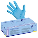 Artikelbild 1 für Meditrade® unisex Einmalhandschuhe Nitril® NextGen® blau Größe M, 100 St., Artikelnummer 242857