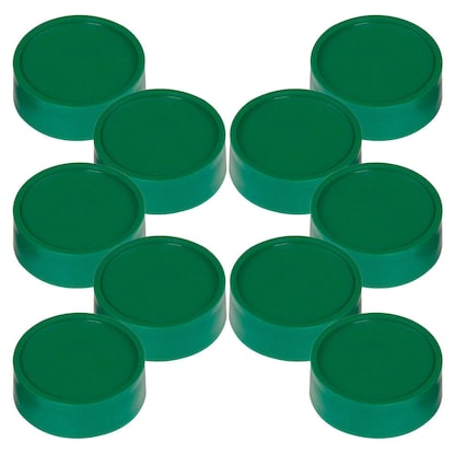 Artikelbild für MAUL Magnete grün, Kunststoff Ø 3,4 x 1,4 cm, 10 St., Artikelnummer 368631