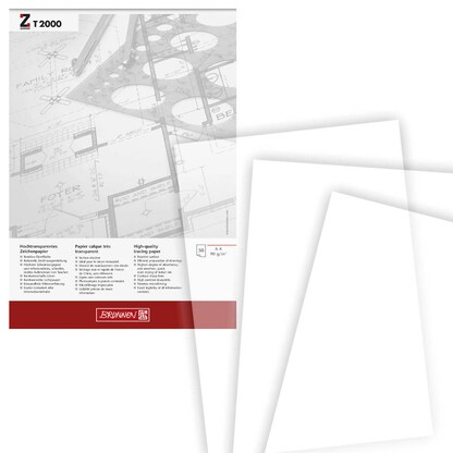 Artikelbild für BRUNNEN Transparentpapier 90 g/qm, 50 Blatt, Artikelnummer 121309