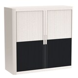 Artikelbild 1 für PAPERFLOW easyOffice Classic Chic Rollladenschrank 61440 2 Fachböden 110,0 x 41,5 x 104,0 cm, Artikelnummer 209793