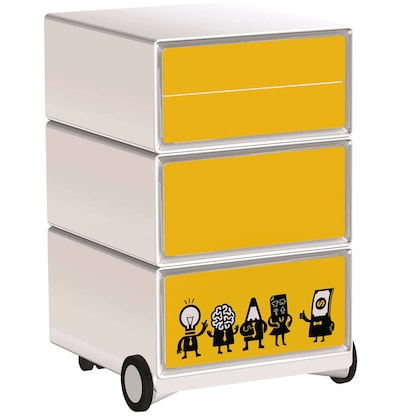 Artikelbild für PAPERFLOW easyBox Business Rollcontainer weiß, bunt 62263 4 Auszüge 39,0 x 43,6 x 64,2 cm, Artikelnummer 215507