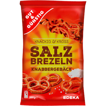 Artikelbild für GUT&GÜNSTIG Salzbrezeln Gebäck 250,0 g, 1 St., Artikelnummer 990541
