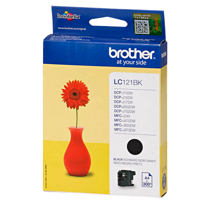 Artikelbild 2 für brother LC-121BK schwarz Druckerpatrone, Artikelnummer 771543