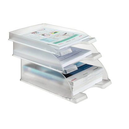 Artikelbild 2 für LEITZ Briefablage Plus frost DIN A4, 1 St., Artikelnummer 794438