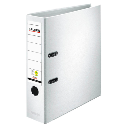 Artikelbild für FALKEN Color Ordner weiß Kunststoff 8,0 cm DIN A4, 1 St., Artikelnummer 872205