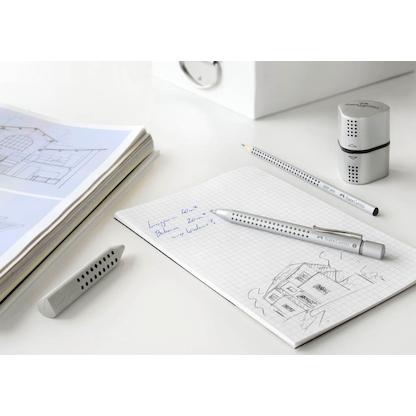 Artikelbild 3 für FABER-CASTELL Radiergummi GRIP 2001 grau, 1 St., Artikelnummer 483792