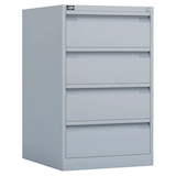 Artikelbild 1 für BISLEY ECO Karteischrank lichtgrau 4 Schubladen 57,0 x 62,2 x 91,5 cm, 1 St., Artikelnummer 380632