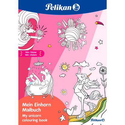 Artikelbild für Pelikan Einhorn mit Sticker Malbuch, 1 St., Artikelnummer 207748