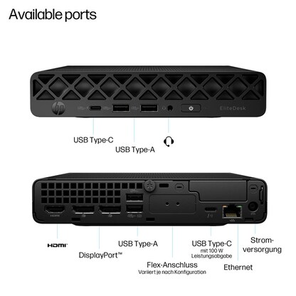 Artikelbild 6 für HP EliteDesk 8 Mini G1i 623K2ET PC, Artikelnummer 705844