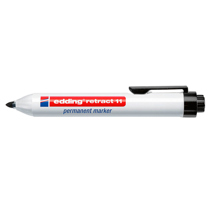 Artikelbild für edding retract 11 Permanentmarker schwarz 1,5 - 3,0 mm, 1 St., Artikelnummer 475994