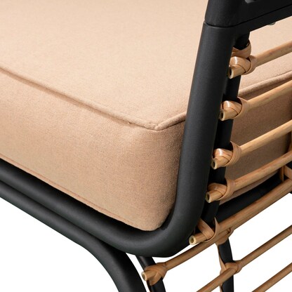 Artikelbild 10 für Garden Pleasure Loungesessel PAROS, schwarz Metall, Artikelnummer 544037