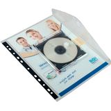 Artikelbild 1 für EICHNER Dokumententaschen CD DIN A4 transparent glatt, 5 St., Artikelnummer 701023