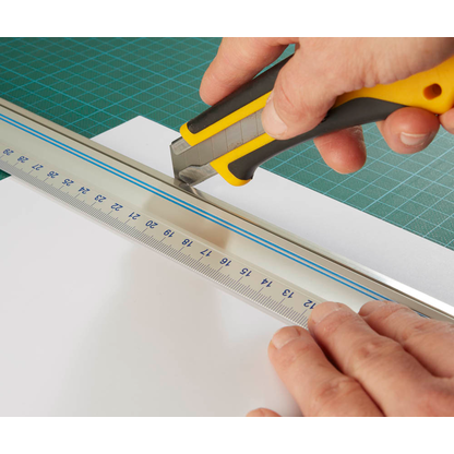 Artikelbild 2 für WEDO Schneidelineal 50,0 cm, silber, Artikelnummer 315164