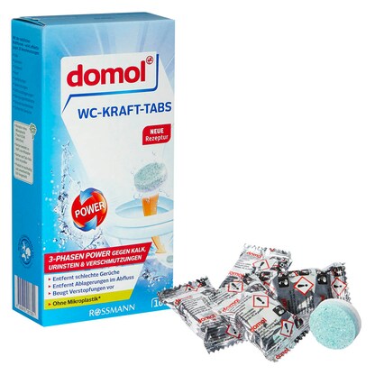 Artikelbild für domol POWER WC-Tabs frisch, 16,0 St., Artikelnummer 742542