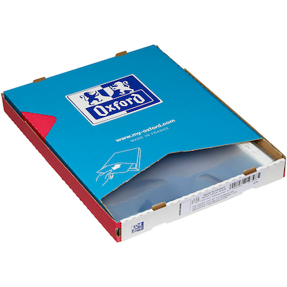 Artikelbild 7 für OXFORD Prospekthüllen DIN A4 transparent genarbt 0,12 mm, 100 St., Artikelnummer 704940