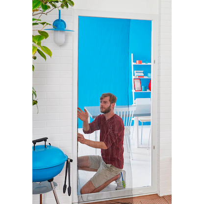 Artikelbild 7 für tesa Fliegengitter Insect Stop Comfort anthrazit 1,2 x 2,2 m, Artikelnummer 242117