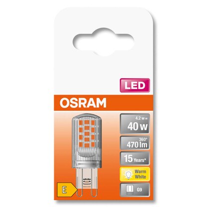 Artikelbild 3 für OSRAM LED-Lampe STAR PIN 40 G9 4,2 W klar, 1 St., Artikelnummer 308641