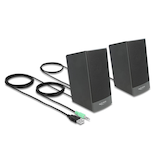 Artikelbild 1 für DeLOCK 27001 Stereo 2.0 Lautsprecher schwarz, Artikelnummer 106276