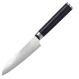 Artikelbild 1 für Echtwerk Santokumesser Damast silber, schwarz, Klinge: 13,0 cm, 1 St., Artikelnummer 649578