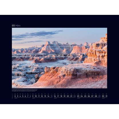 Artikelbild 4 für KUNTH Monats-Wandkalender Farben der Erde 2026, 1 St., Artikelnummer 575698