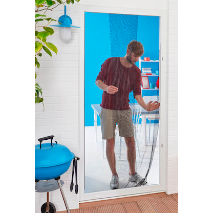 Artikelbild 9 für tesa Fliegengitter Insect Stop Comfort anthrazit 1,2 x 2,2 m, Artikelnummer 242117