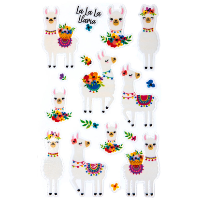 Artikelbild 2 für AVERY Zweckform Aufkleber 57294 Lama, 16 Etiketten, Artikelnummer 288003