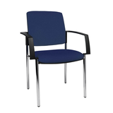 Artikelbild 1 für Topstar Besucherstühle BtoB 10 BB190A G26 blau Stoff, 2 St., Artikelnummer 374447