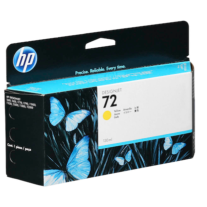 Artikelbild 2 für HP 72(C9373A) gelb Druckerpatrone, Artikelnummer 270207