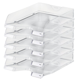 Artikelbild 1 für HAN Briefablagen VIVA transparent DIN A4, 5 St., Artikelnummer 348680