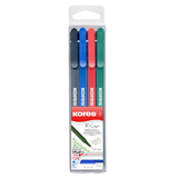 Artikelbild 1 für Kores® K- Fineliner farbsortiert 0,4 mm, 4 St., Artikelnummer 766572