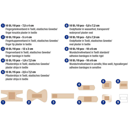 Artikelbild 2 für FIRST AID ONLY® Pflaster Industrie/Handel P-10023 beige, weiß 13,2 x 20,78 cm, 100 St., Artikelnummer 314391