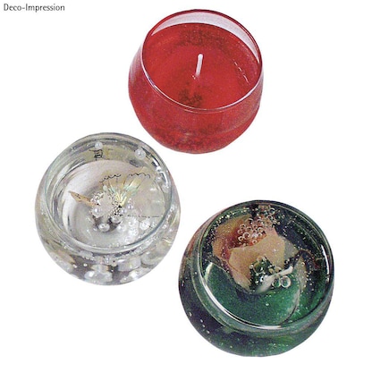 Artikelbild 2 für Rayher Windlicht transparent rund Ø 7,5 cm, 1 St., Artikelnummer 975286