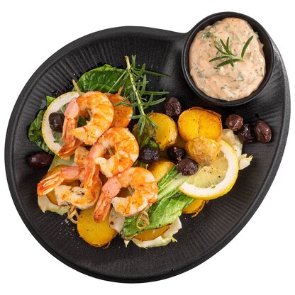 Artikelbild 3 für APS Teller NERO schwarz 25,0 x 30,0 cm, 1 St., Artikelnummer 193916